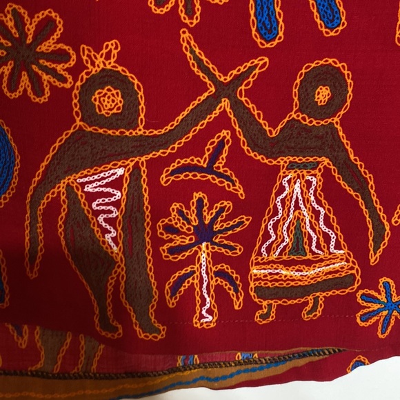 New Wave Ethnic “Messengers” Bohemian Print Top - Picture 15 of 15